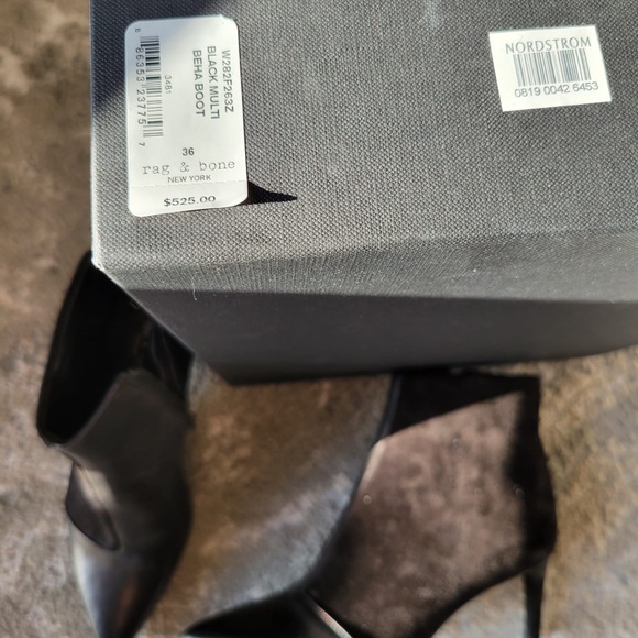 Rag and Bone Beha Boot in size 36 in black. - Picture 8 of 16